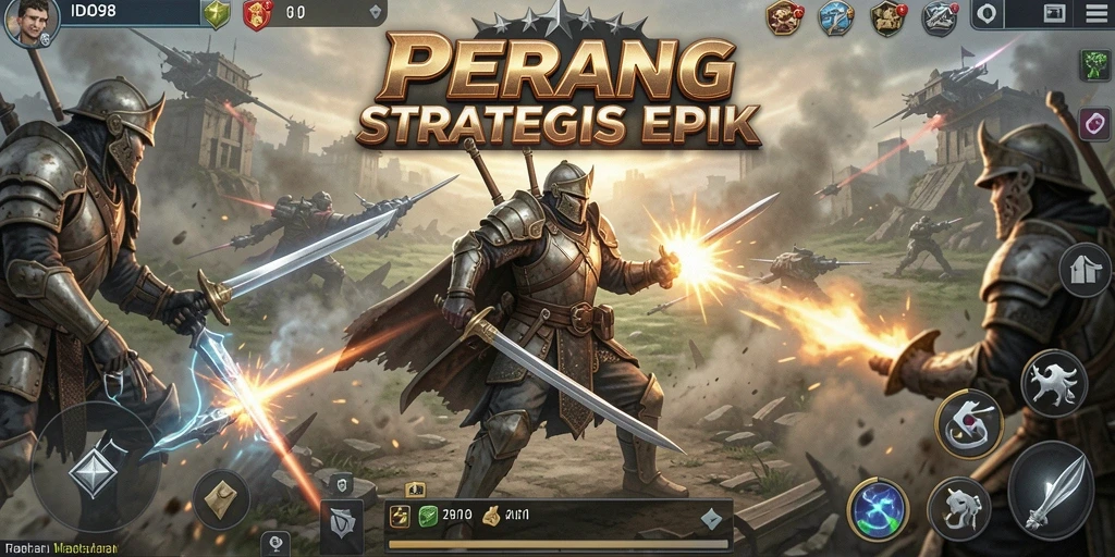 Tampilan gameplay menegangkan di ID098 dengan strategi yang cerdas.