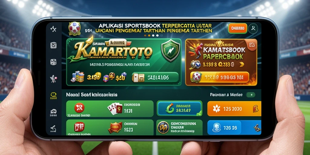 Screenshot menunjukkan momen seru taruhan olahraga di KAMARTOTO.